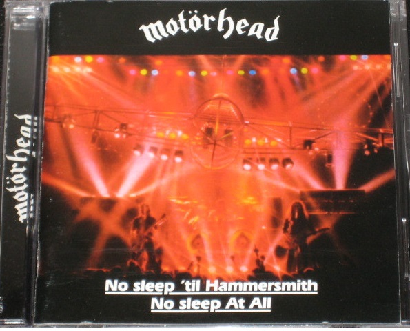 Front cover of No Sleep til Hammersmith + No Sleep At All