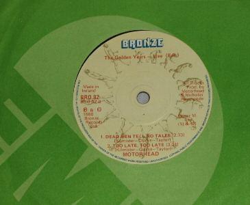 Golden Years - Live EP, BRO 92, Ireland